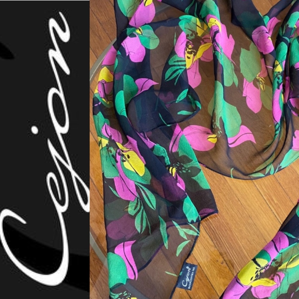 Silk scarf